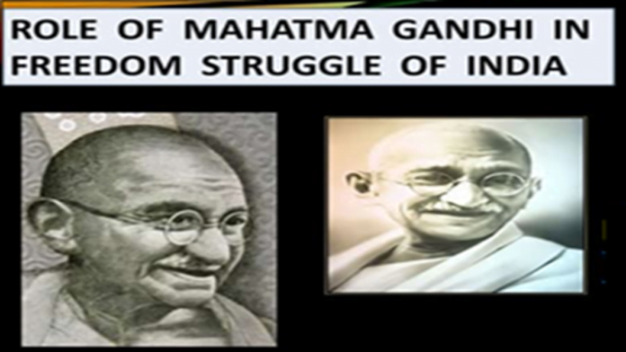 Gandhiji Role in India's Independence